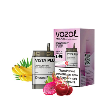 VOZOL Vista Plug EZ Pod – Dragonfruit Banana Cherry