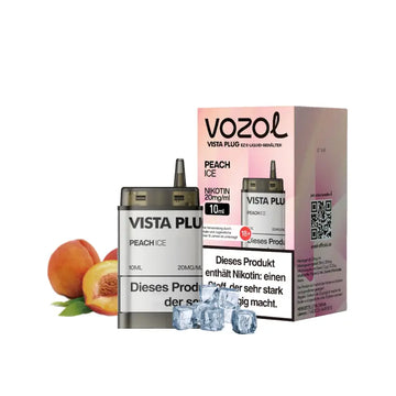 VOZOL Vista Plug EZ Pod – Peach Ice