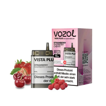 VOZOL Vista Plug EZ Pod – Strawberry Raspberry Cherry